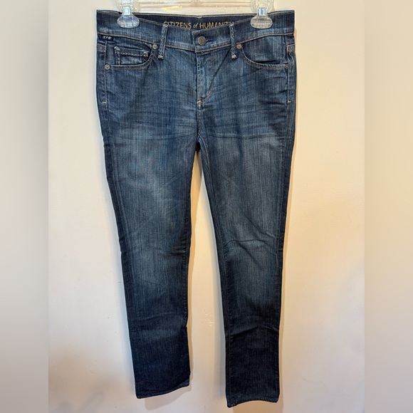 Citizens Of Humanity Elson Jeans Mid Rise Straight Leg Jeans Size‎ 27 - Picture 1 of 10